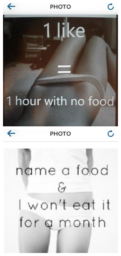 Instagram Anorexia Pics