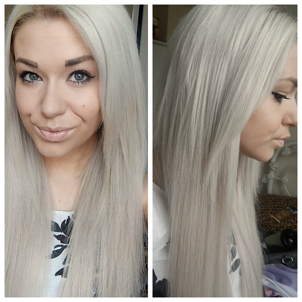 Beauty Works Silver Hair Extensions