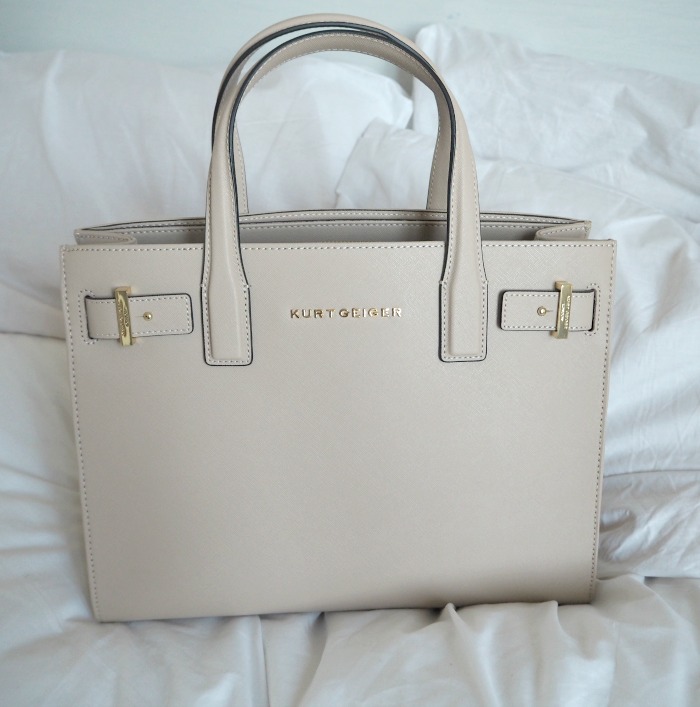 What's In My Bag? | Kurt Geiger London Saffiano Tote | Vanity Claire
